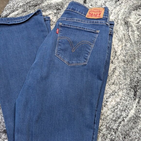 Levi's 515 Jeans Womens Size 10 Boot Cut Medium Wash Denim Casual Ladies - Picture 1 of 6